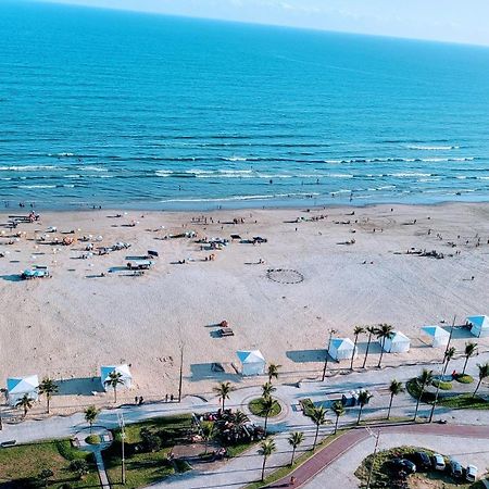 Apartamento Para Relaxar De Frente A Praia Praia Grande  Exterior foto